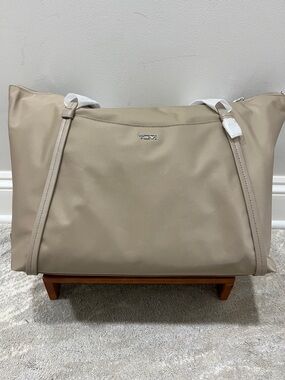 Tumi Voyageur tote bag -new with tags. Oat